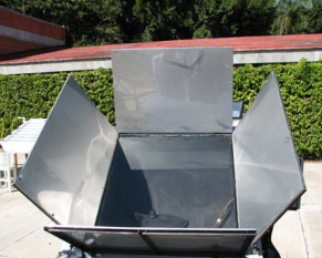 Optimized box-like solar oven 